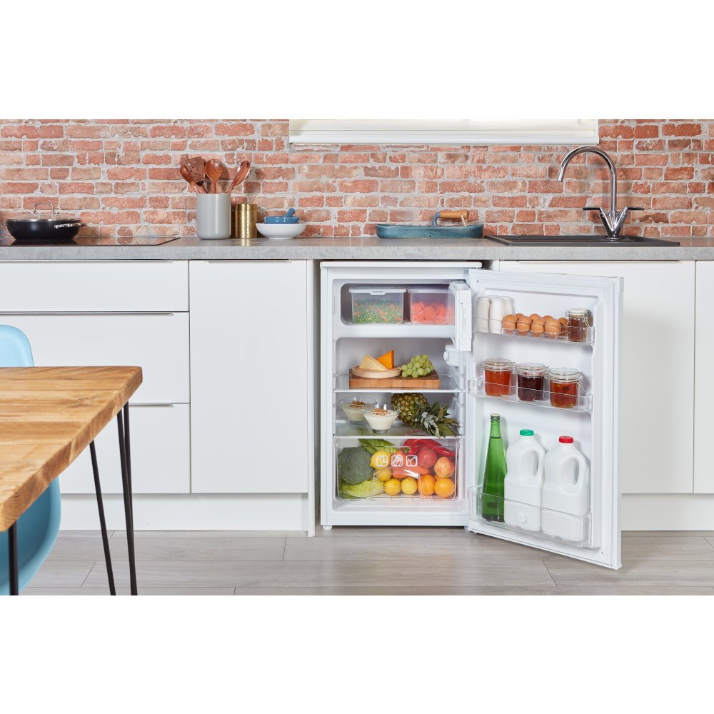 Buy Hoover HTLO130WK Fridge with Ice Box White Marks Electrical