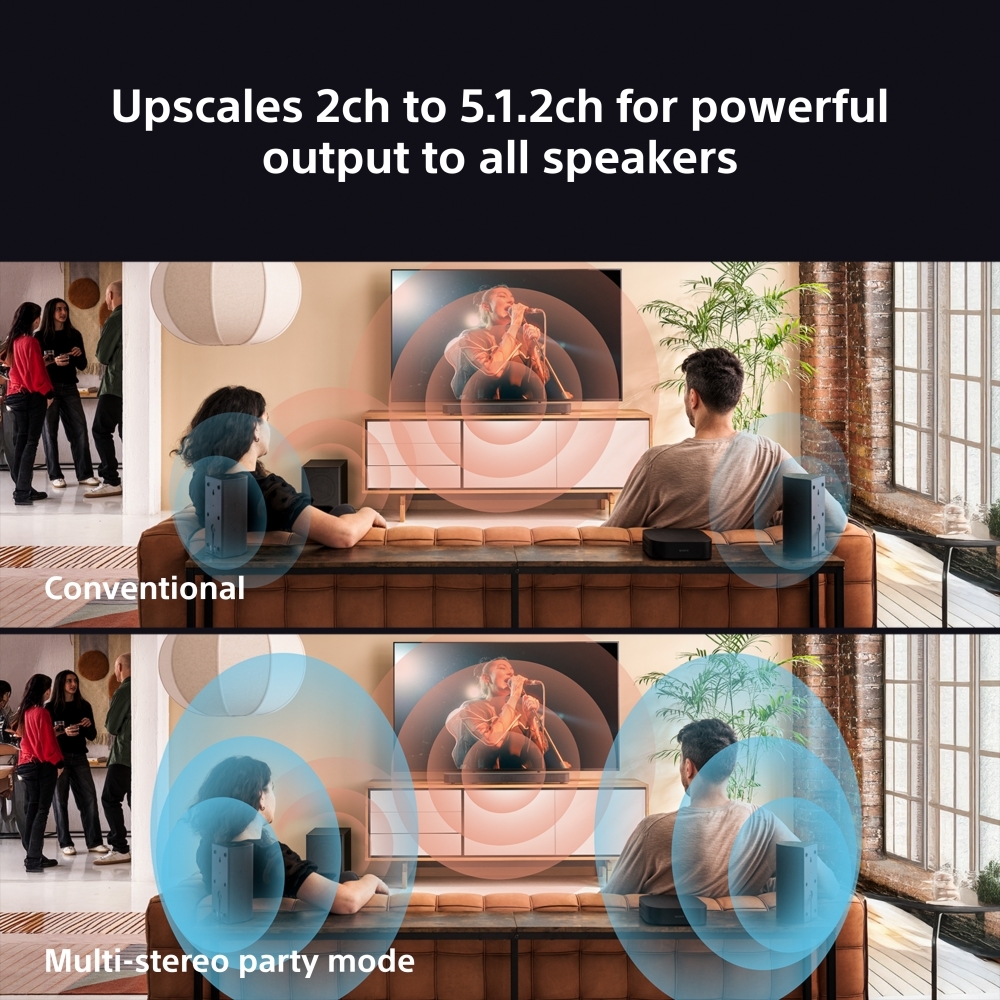 Sony HTS60.CEK Sound Bar, Black