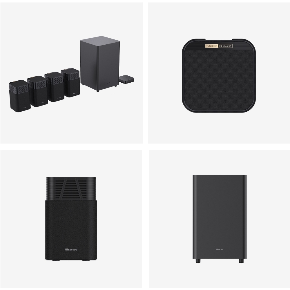 Hisense HT SATURN Sound Bar, Black