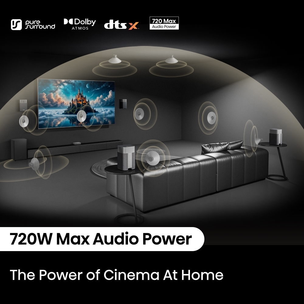 Hisense HT SATURN Sound Bar, Black