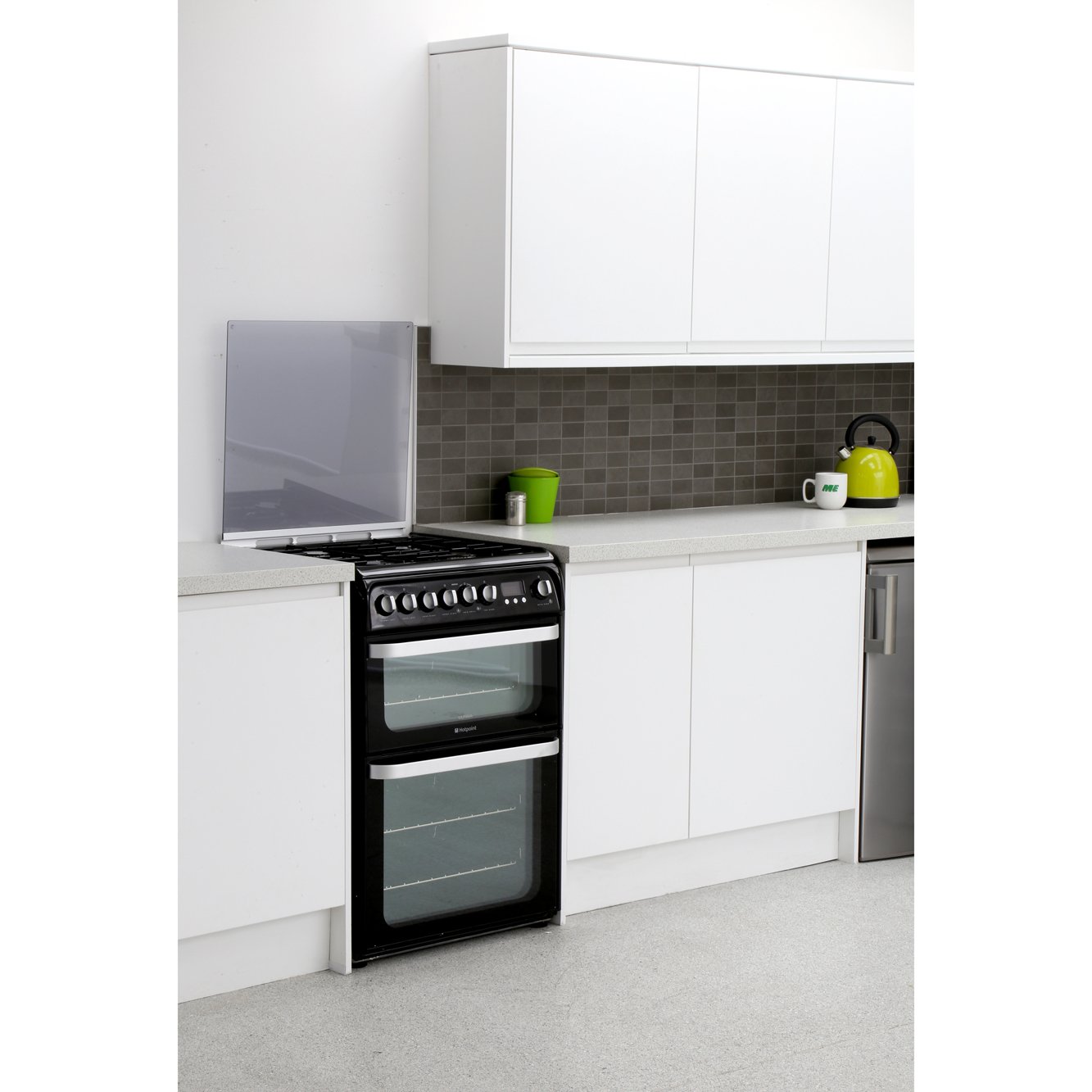 Buy Hotpoint Experience HUD61KS Dual Fuel Cooker (HUD61KS) Black