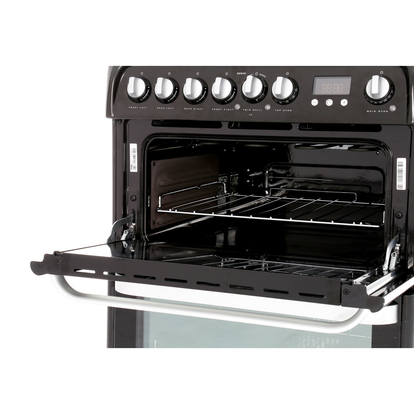 Buy Hotpoint Experience HUD61KS Dual Fuel Cooker (HUD61KS) Black