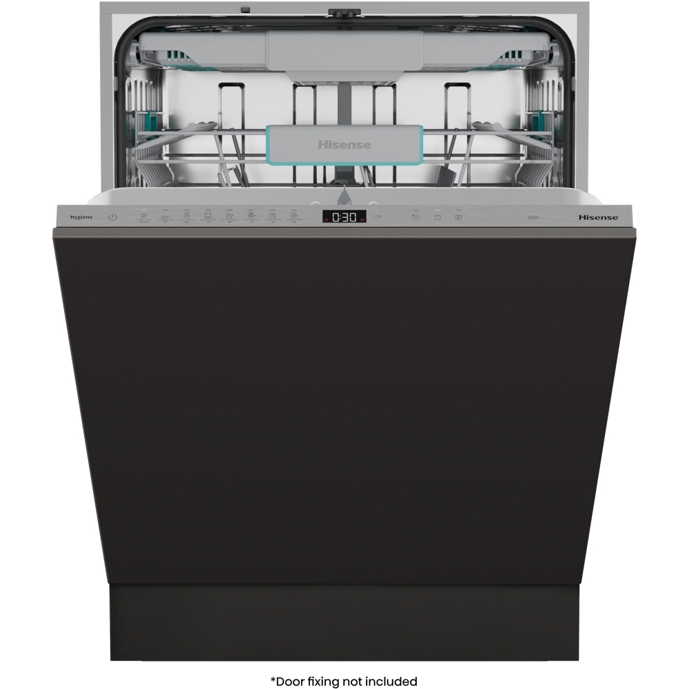 Hisense HV16AUK Fully Integrated Dishwasher, 16 Place Settings, A Rated