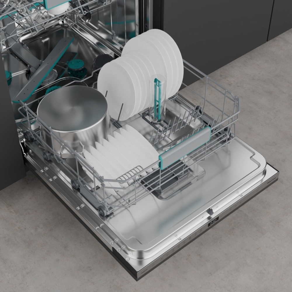Hisense HV16AUK Fully Integrated Dishwasher, 16 Place Settings, A Rated
