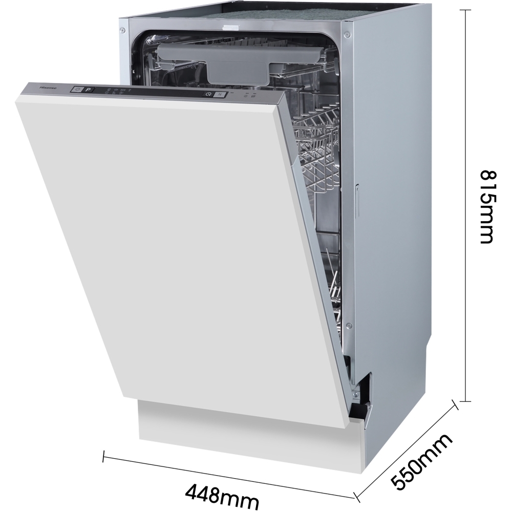 Buy Hisense HV523E15UK BuiltIn Fully Int. Slimline Dishwasher Jet