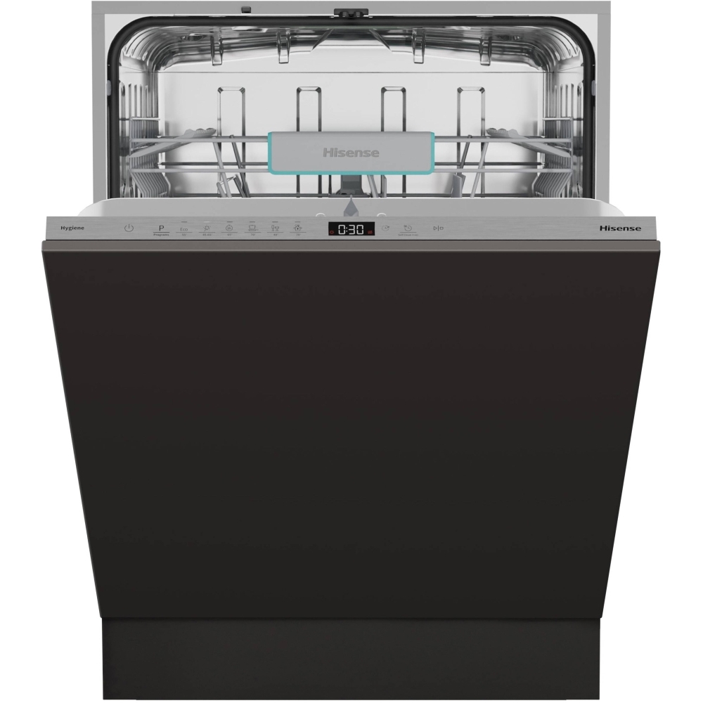 Hisense HV642C65UK Fully Integrated Dishwasher, 14 Place Settings, C Rated