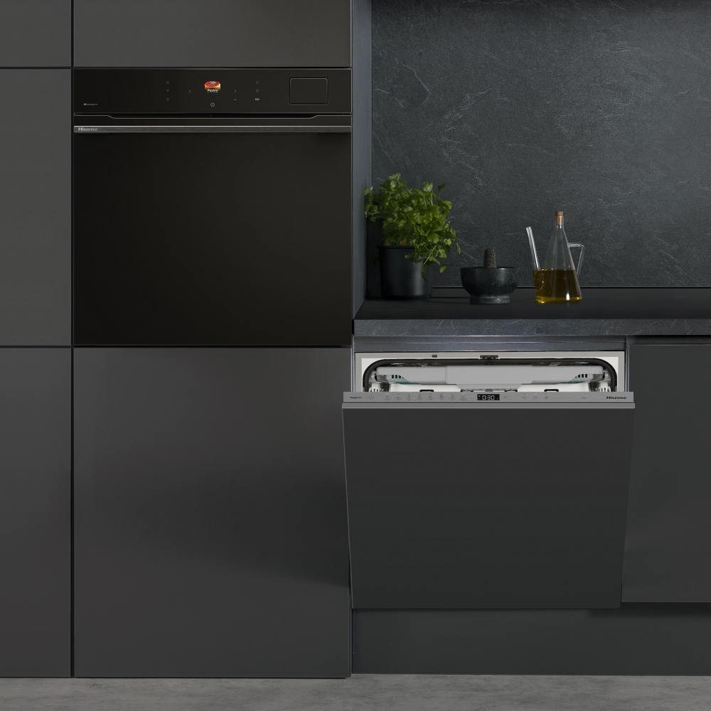 Hisense HV673A60UK Fully Integrated Dishwasher, 16 Place Settings, A Rated