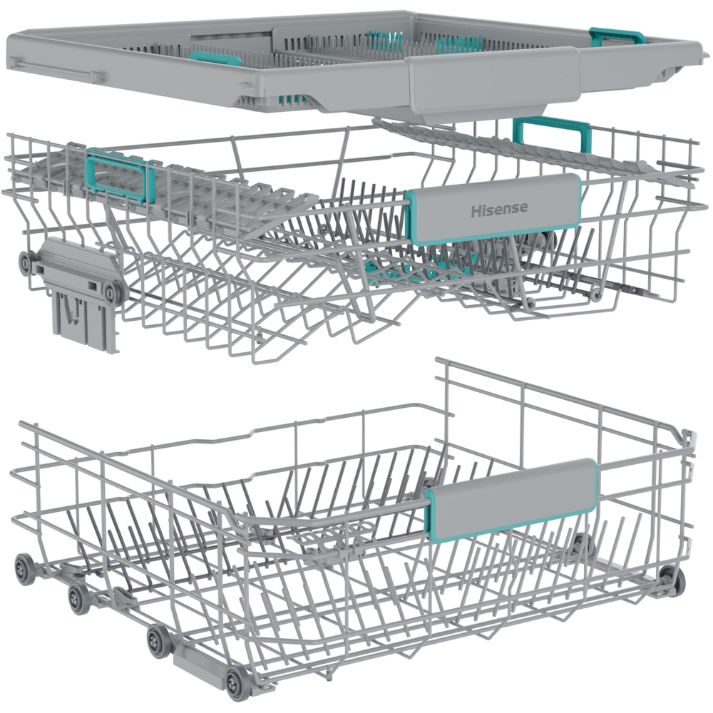 Hisense HV673A60UK Fully Integrated Dishwasher, 16 Place Settings, A Rated