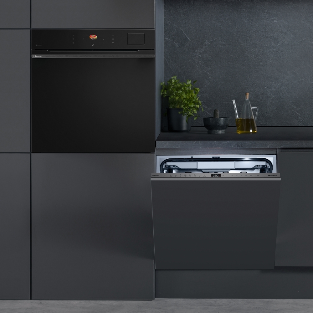 Hisense HV693A60UVADUK Fully Integrated Dishwasher, 16 Place Settings, A Rated