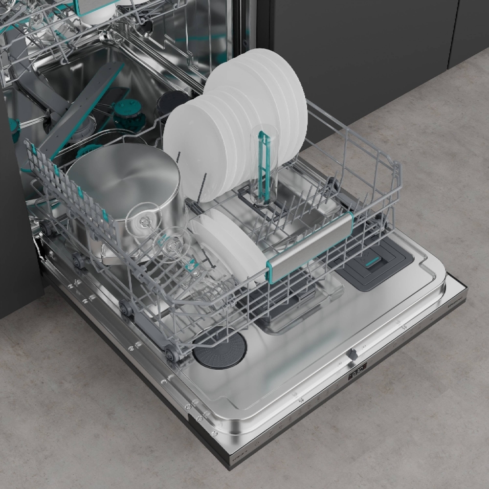 Hisense HV693A60UVADUK Fully Integrated Dishwasher, 16 Place Settings, A Rated