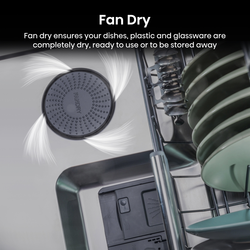 Hisense HV693A60UVADUK Fully Integrated Dishwasher, 16 Place Settings, A Rated