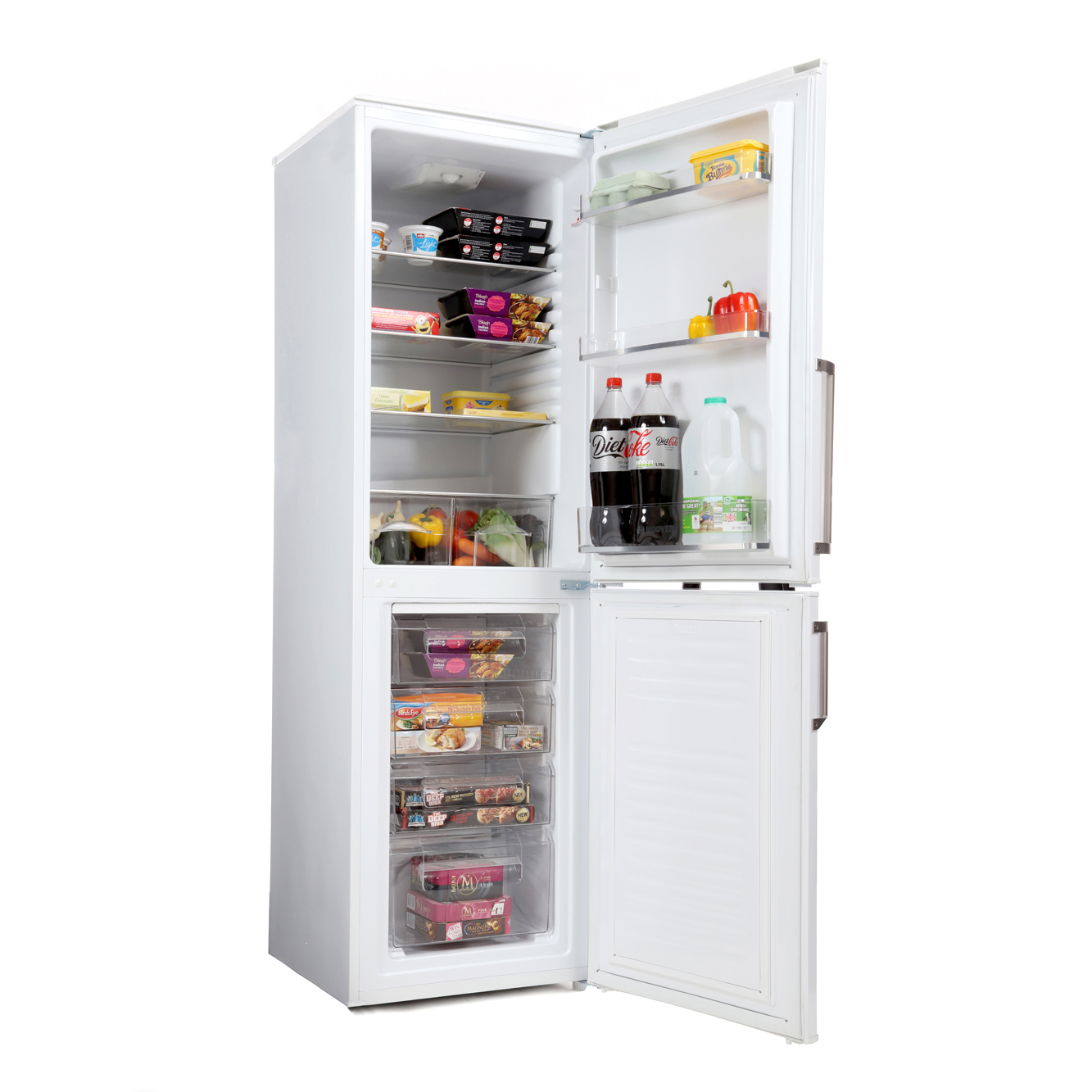 Buy Hoover HVBF5172WHK Frost Free Fridge Freezer White Marks Electrical