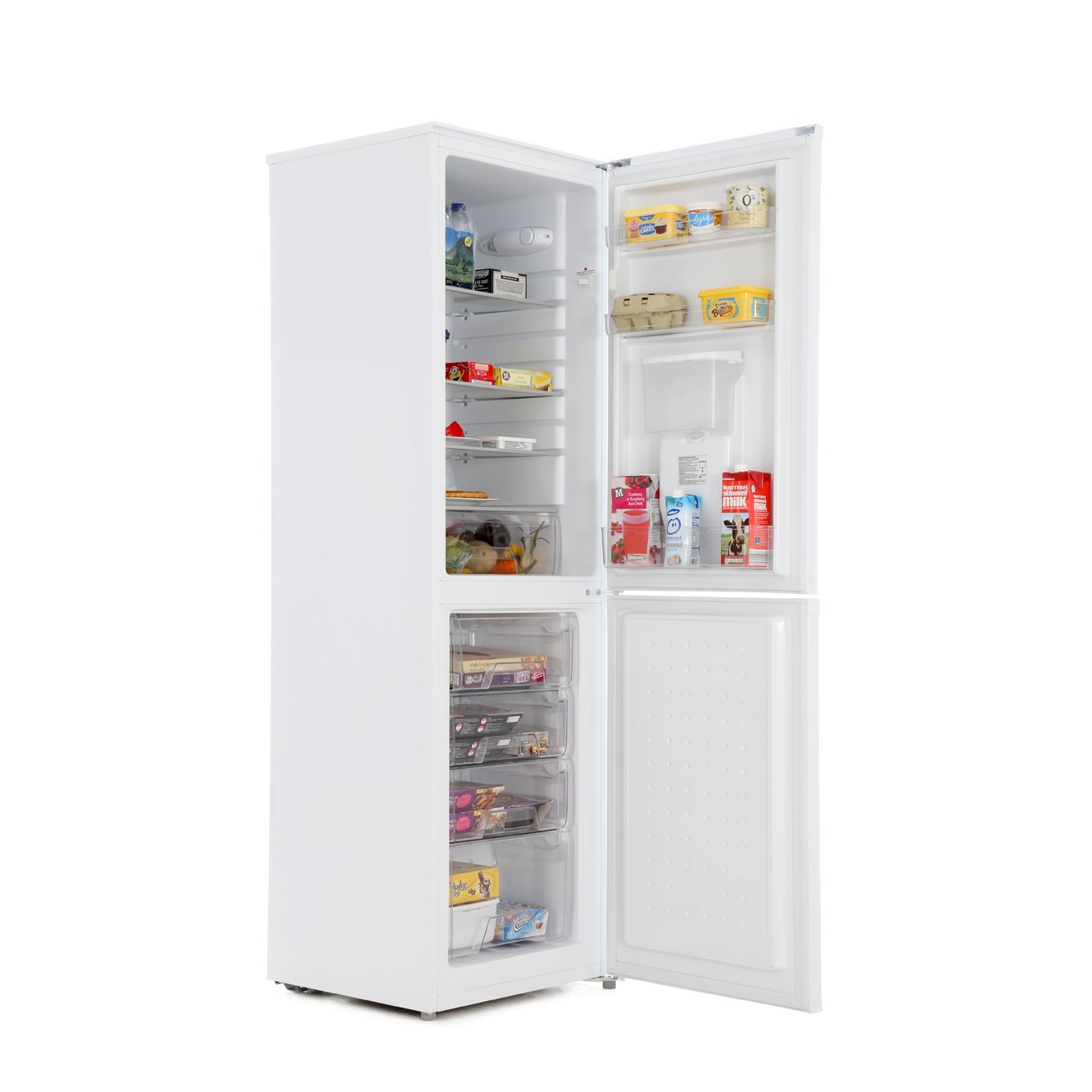 Buy Hoover HVBF5182WWK Frost Free Fridge Freezer White Marks Electrical Buy Hoover HVBF5182WWK Frost Free Fridge Freezer White Marks Electrical