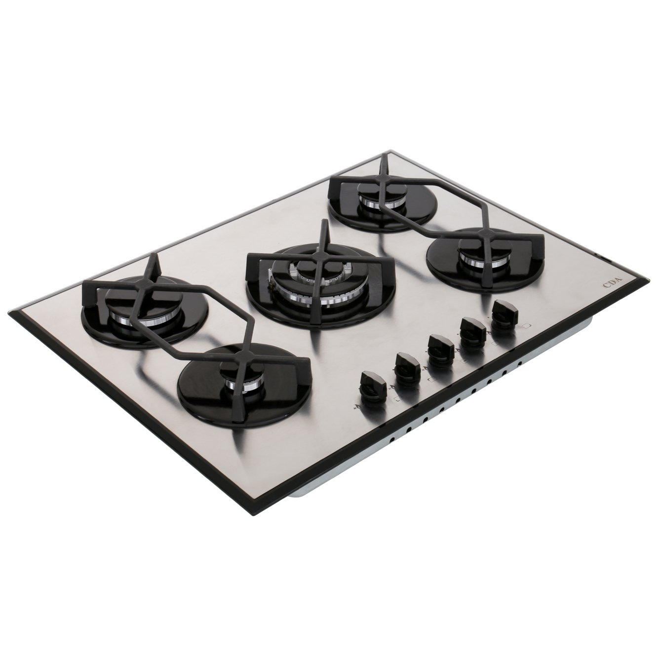 Buy CDA HVG720SS 5 Burner Gas Hob Stainless Steel on Glass Marks Electrical
