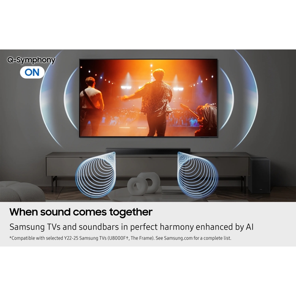 Samsung HW-B650F/XU Sound Bar, Black