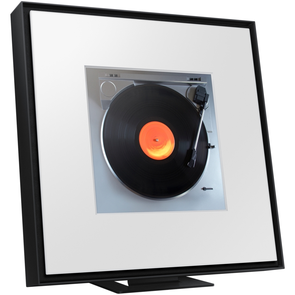 Samsung HW-LS60D Music Frame, Customisable Photo Frame, Hi-Fi audio streaming, Q-Symphony speaker, Black