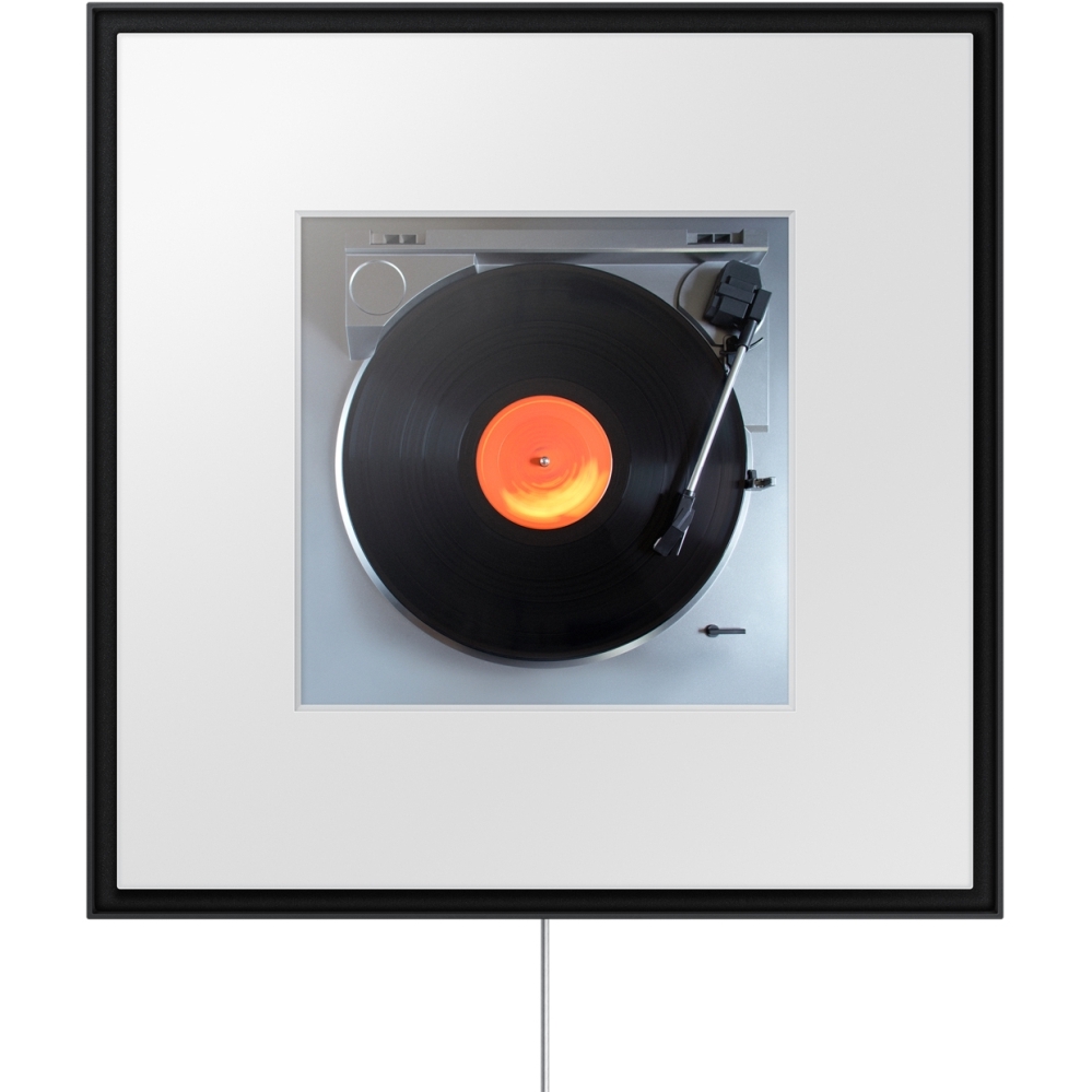 Samsung HW-LS60D Music Frame, Customisable Photo Frame, Hi-Fi audio streaming, Q-Symphony speaker, Black
