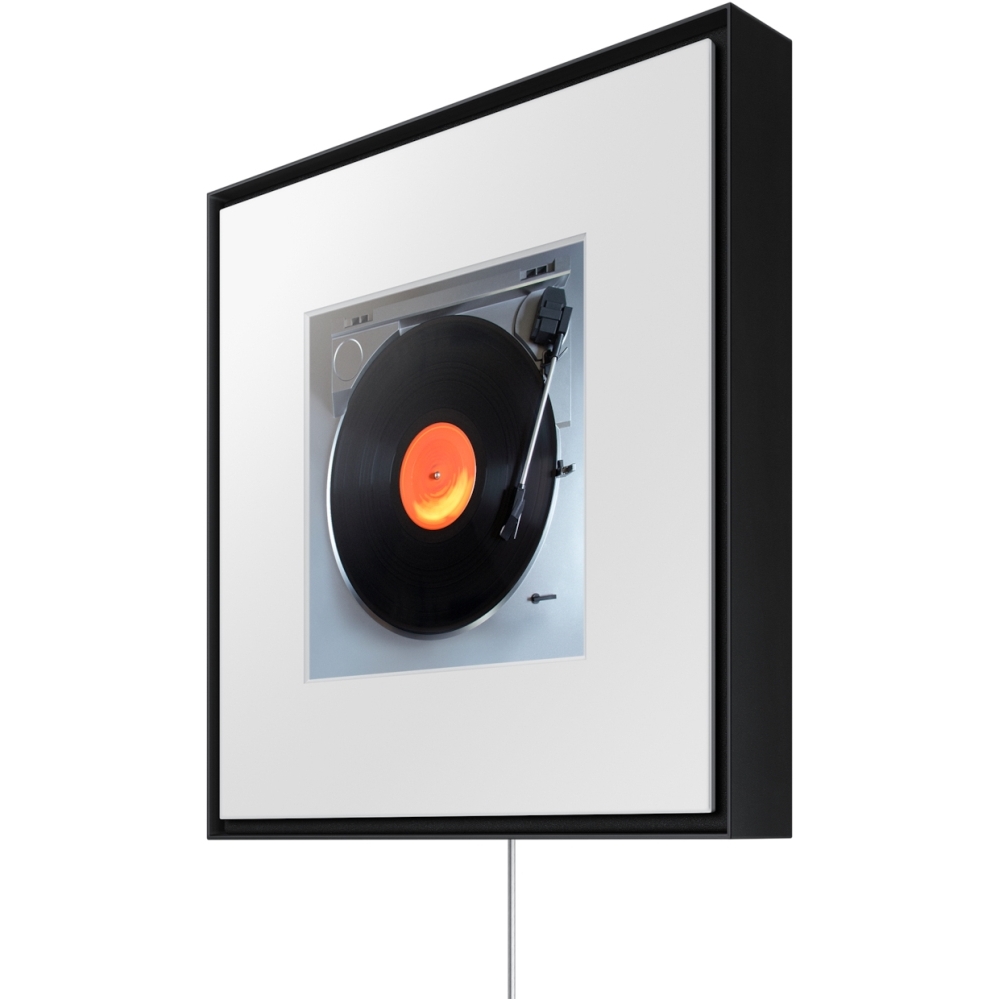 Samsung HW-LS60D Music Frame, Customisable Photo Frame, Hi-Fi audio streaming, Q-Symphony speaker, Black