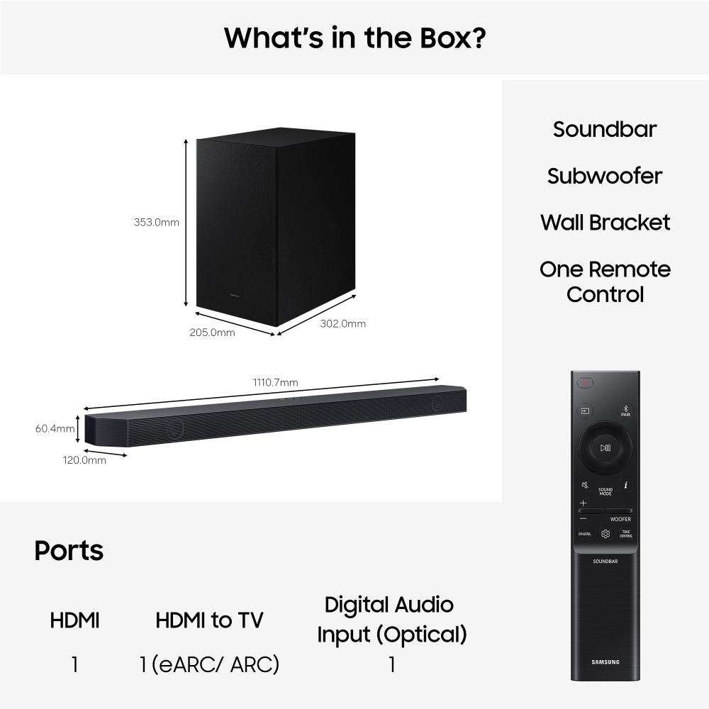 Samsung HW-Q600H/XU Sound Bar