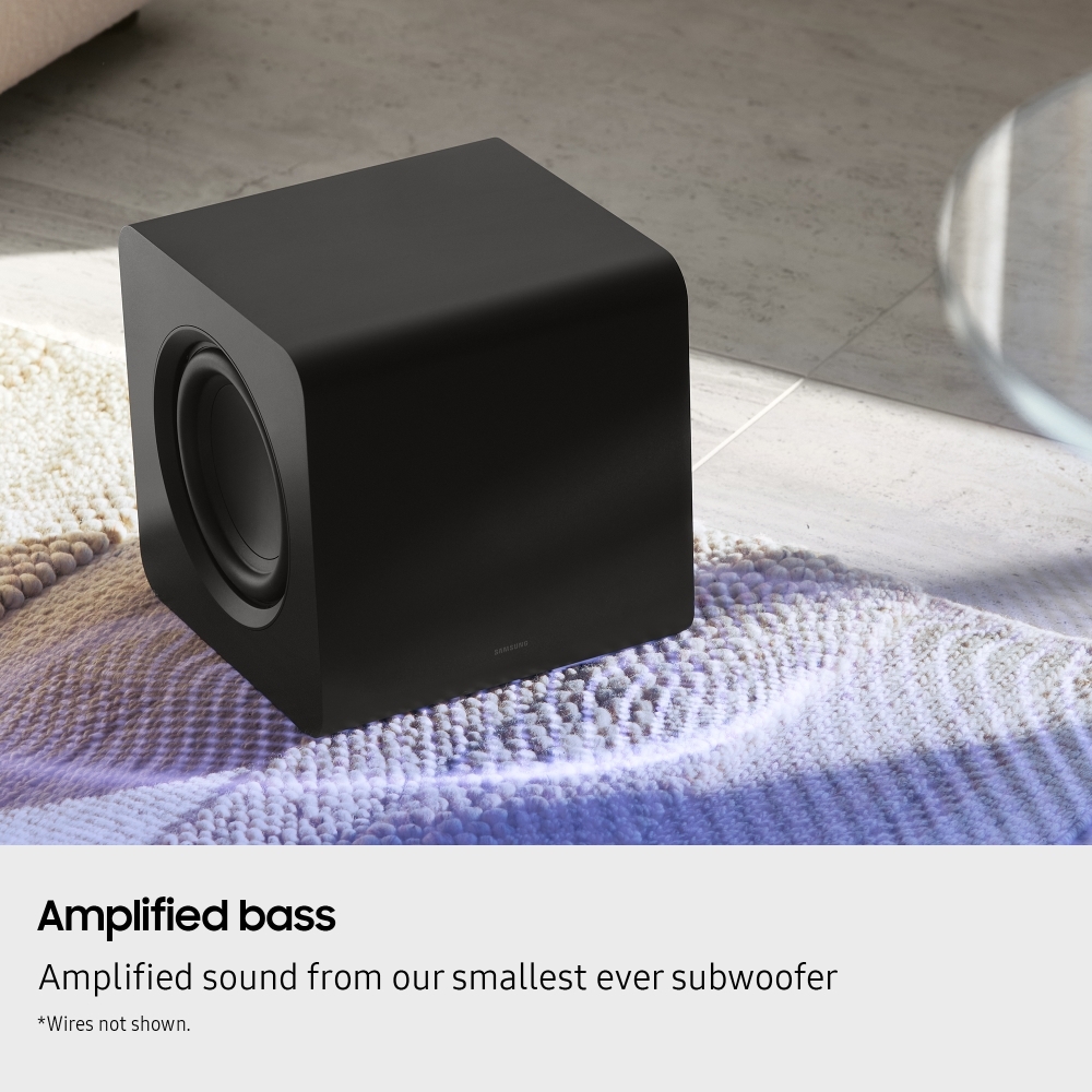 Samsung HW-QS700F/XU Sound Bar, Black