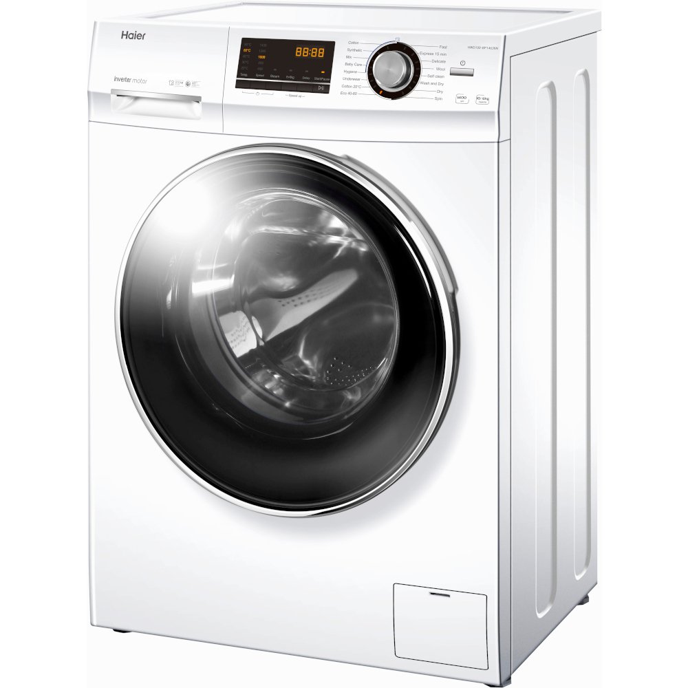 Buy Haier HWD100BP14636N Washer Dryer White Marks Electrical