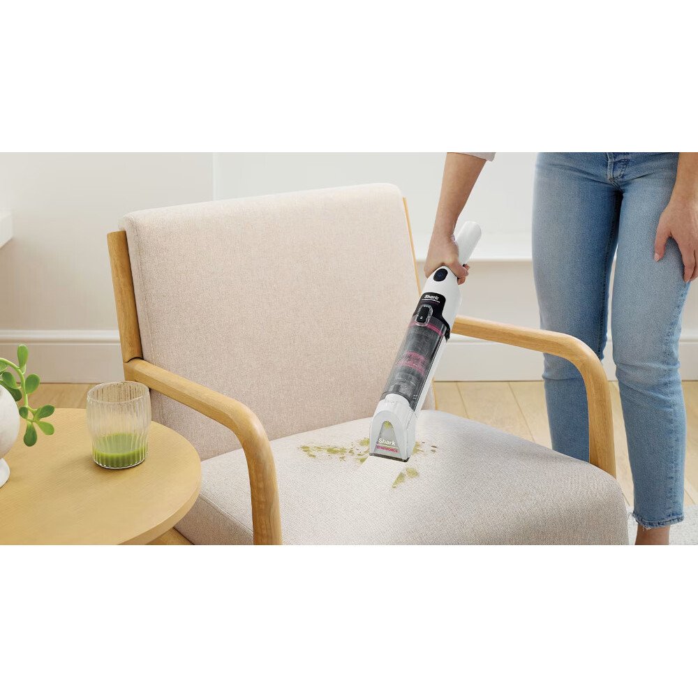 Shark HX100UKT StainForce Cordless Stain-Destroying Spot Cleaner, White