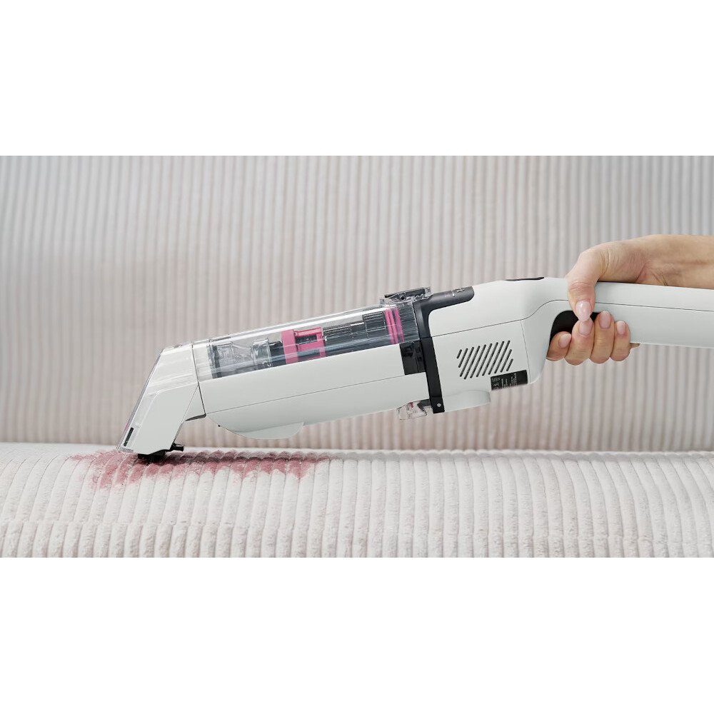 Shark HX100UKT StainForce Cordless Stain-Destroying Spot Cleaner, White