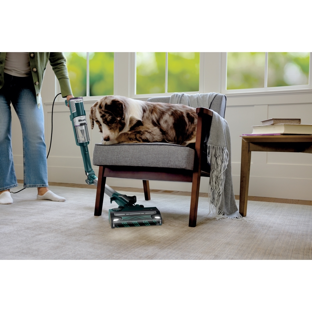 Shark HZ4000UKT PowerDetect Corded Stick Vacuum Cleaner , Blue