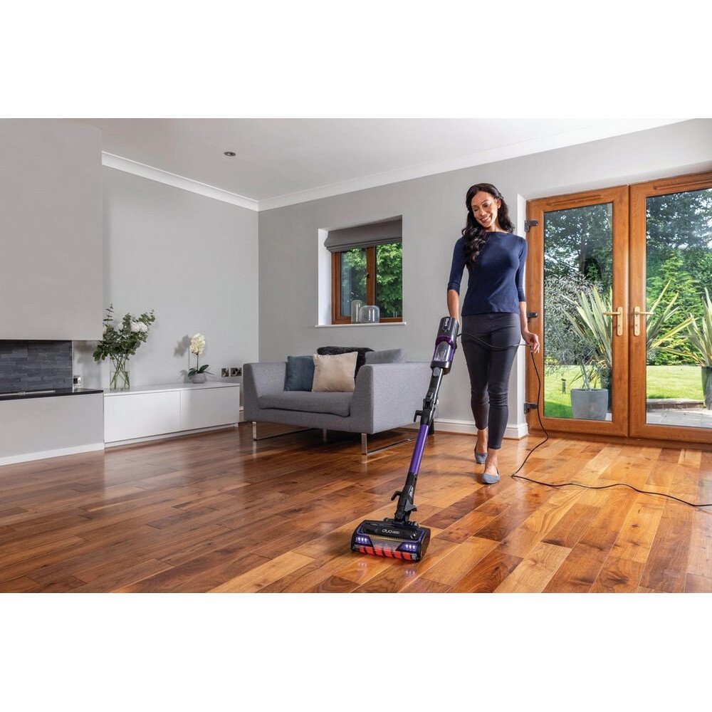 Shark HZ500UK Anti Hair Wrap Corded Stick Vacuum, Purple