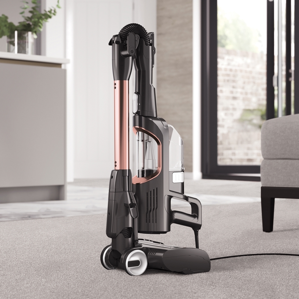 Shark HZ500UKT Anti Hair Wrap Corded Stick Pet Vacuum Cleaner, Grey
