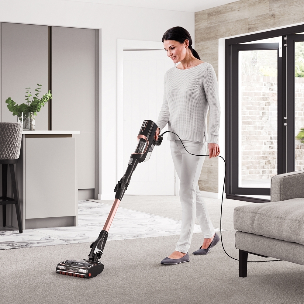 Shark HZ500UKT Anti Hair Wrap Corded Stick Pet Vacuum Cleaner, Grey