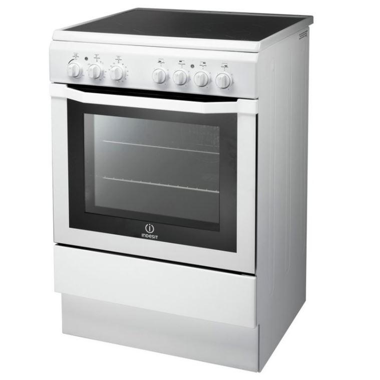Buy Indesit I6VV2A(W)/UK Ceramic Electric Cooker with Single Oven