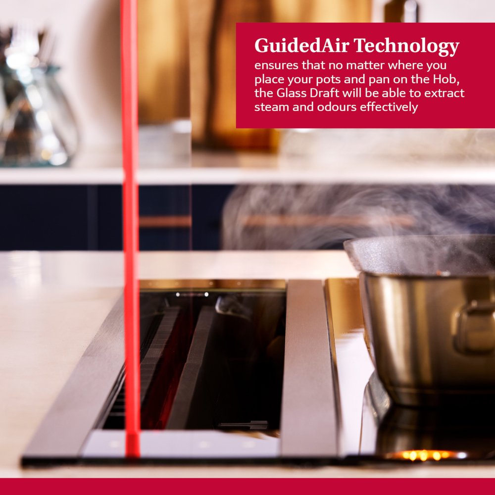 Neff I88WMM1S7B N90 Downdraft Extractor, Black, A Rated