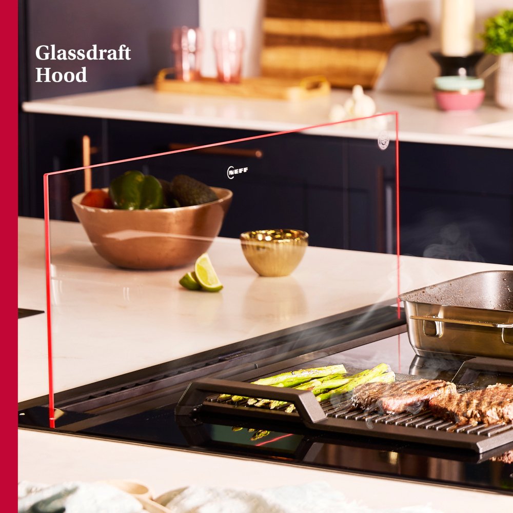 Neff I88WMM1S7B N90 Downdraft Extractor, Black, A Rated