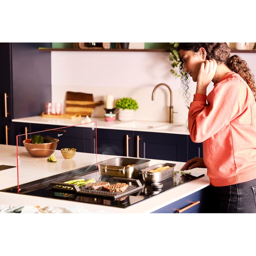 Neff I88WMM1S7B N90 Downdraft Extractor, Black, A Rated