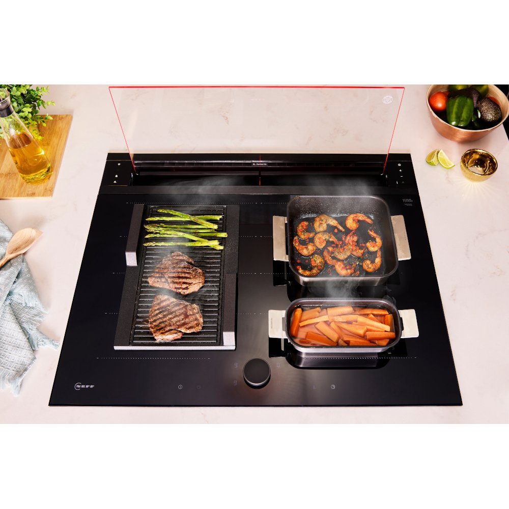 Neff I88WMM1S7B N90 Downdraft Extractor, Black, A Rated
