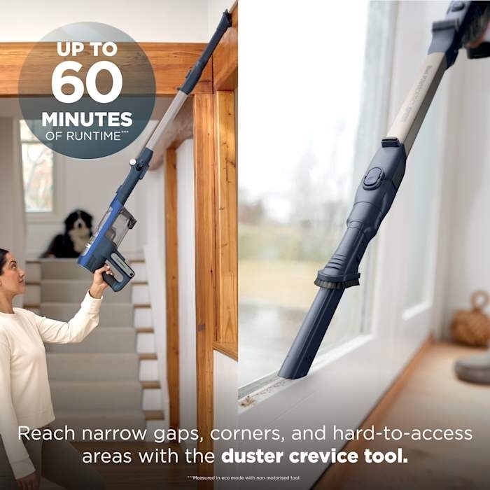 Shark IA1241UKT Cordless Vacuum Cleaner, Blue