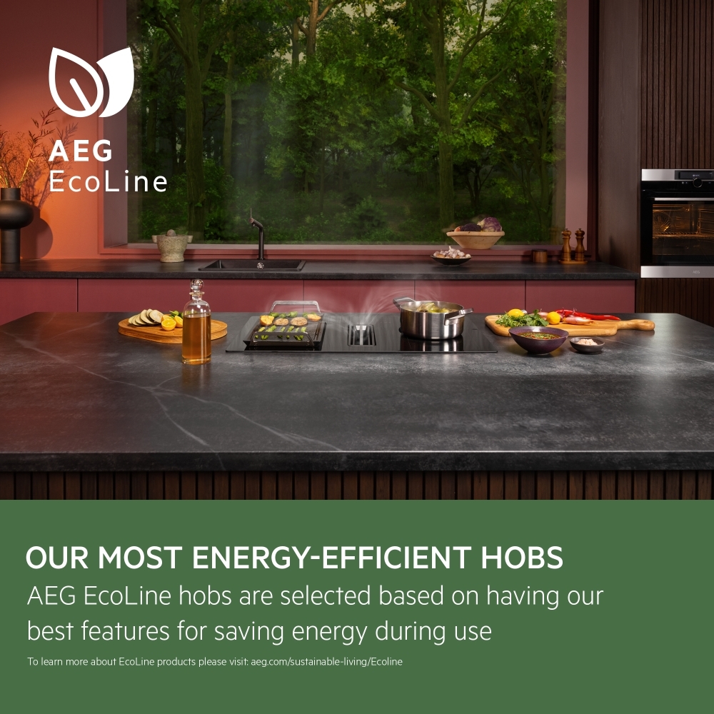 AEG IAX64411CB 7000 SenseBoil 59cm Induction Hob, Black