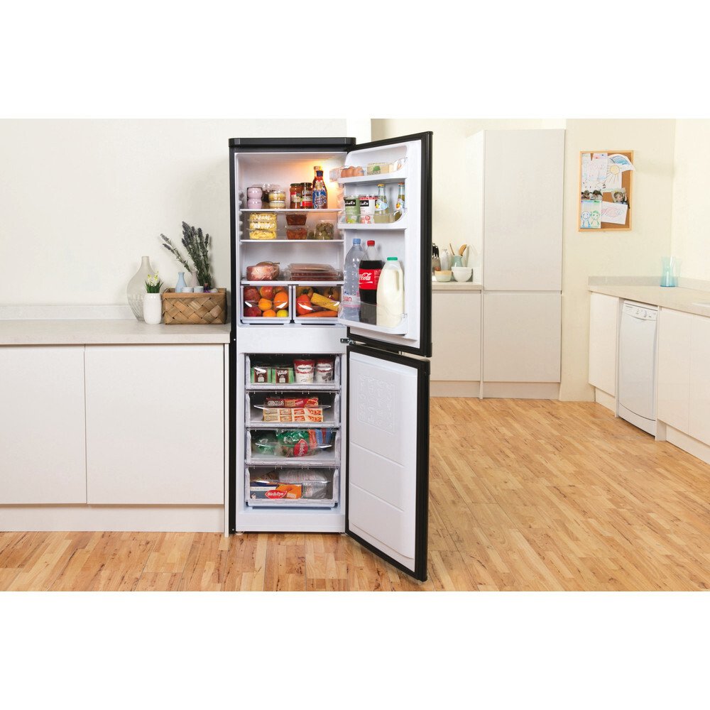 Buy Indesit IBD 5517 B UK 1 Static Fridge Freezer (IBD5517BUK1) Black