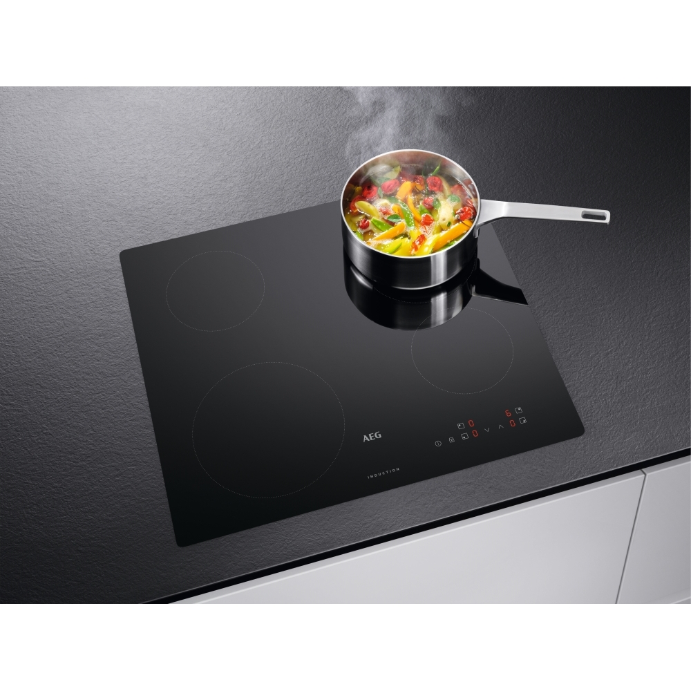 AEG IBX64200CB 59cm Induction Hob, Black