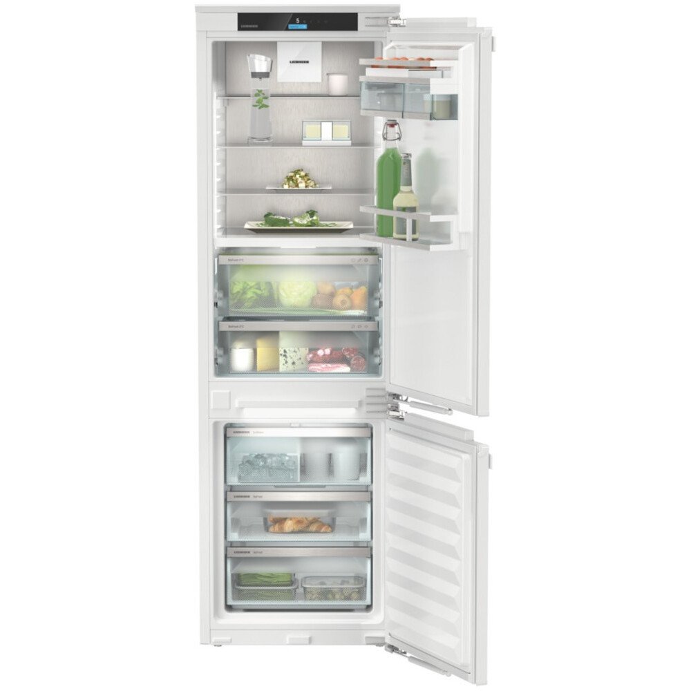 Liebherr ICBNdi5163 No Frost Integrated Fridge Freezer, Fixed Hinge, 70/30, D Rated