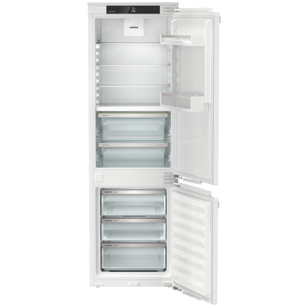 Liebherr ICBNe5123 No Frost Integrated Fridge Freezer, Fixed Hinge, 70/
