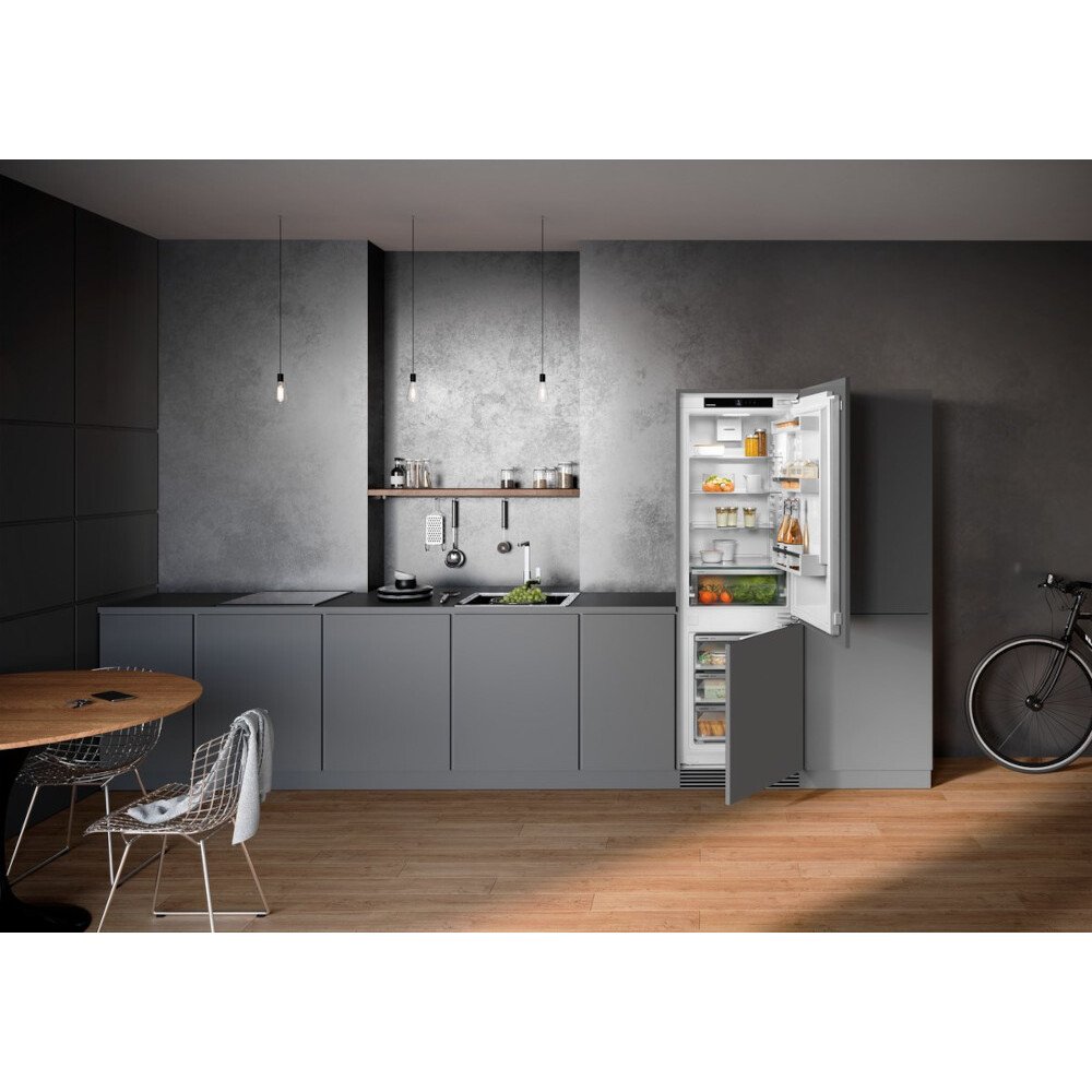 Liebherr ICNe5103 No Frost Integrated Fridge Freezer, Fixed Hinge, 70/30, E Rated