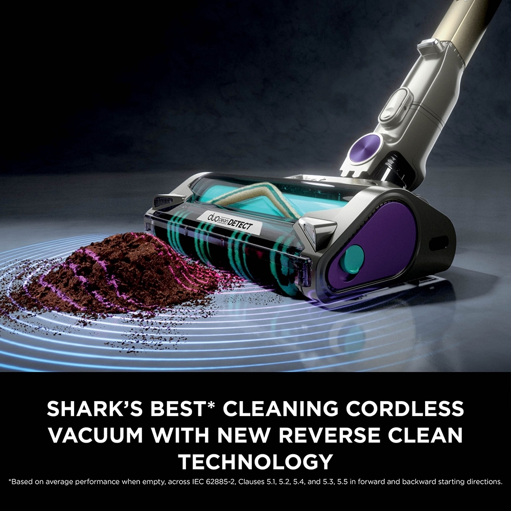 Shark IP1251UKT PowerDetect Cordless Pet Vacuum Cleaner, Grey