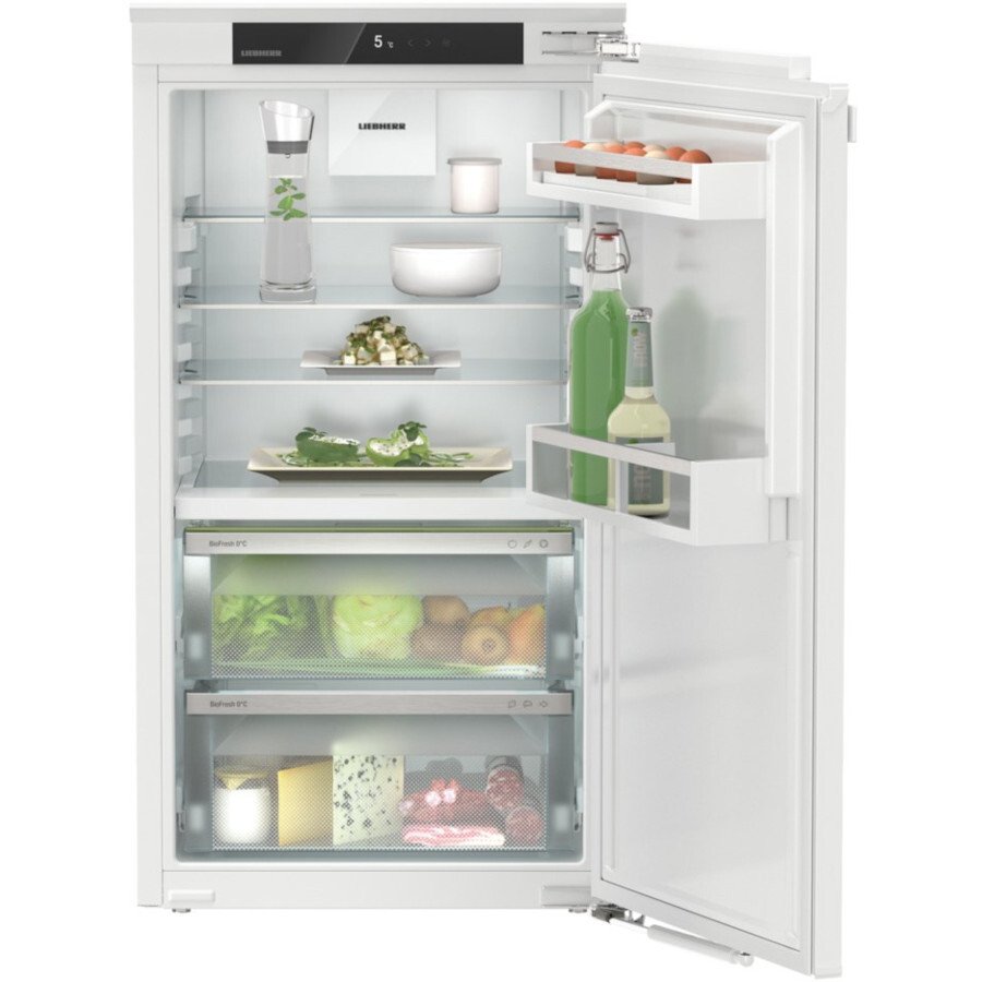 Liebherr IRBd4020 BuiltIn Larder Fridge, Fixed Hinge, White, D Rated
