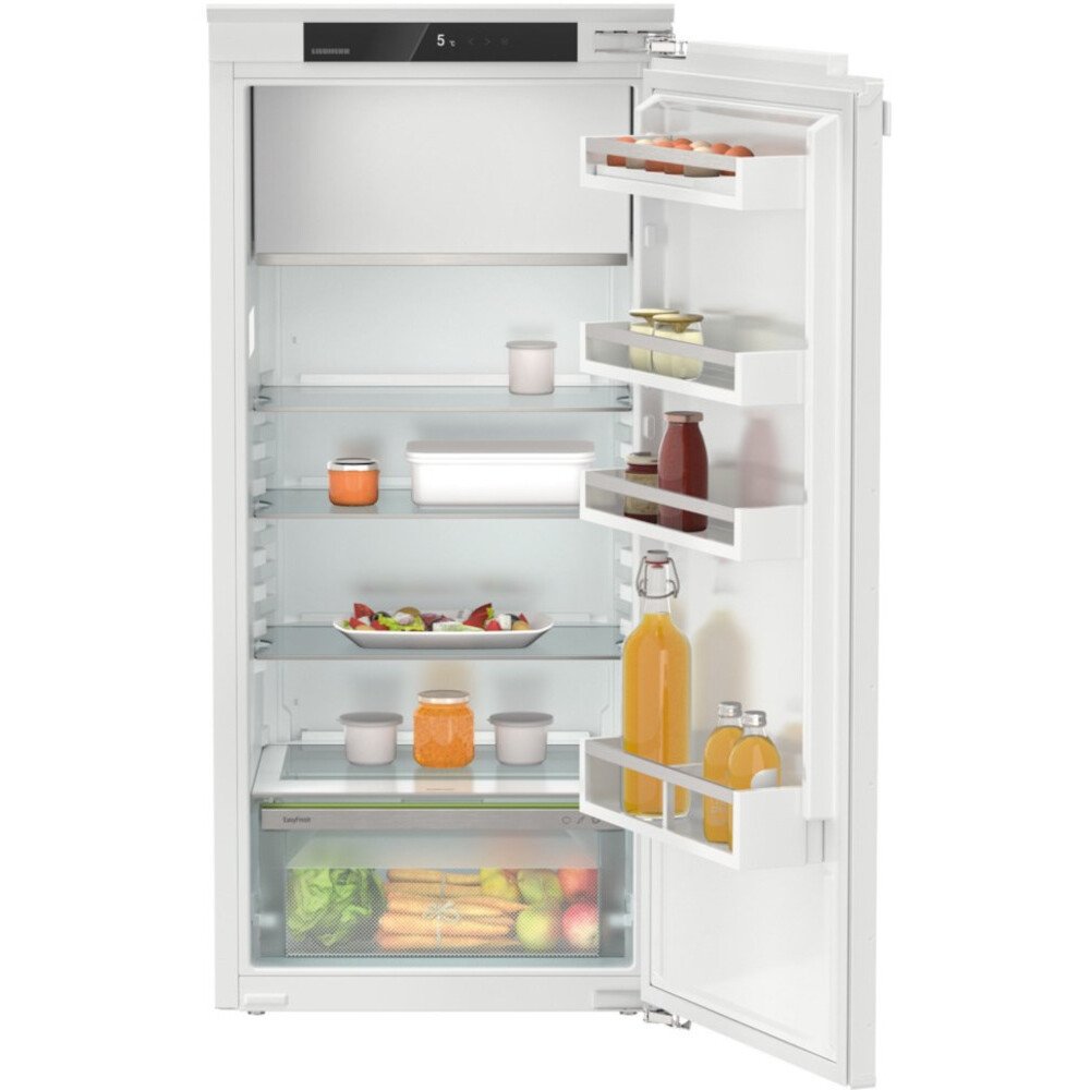 Liebherr IRe4101 Built-In Fridge with Ice Box, Fixed Hinge, White, E Rated