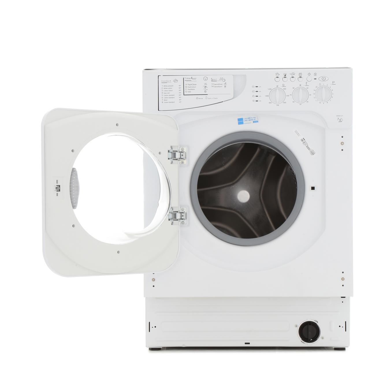 Buy Indesit Advance IWME127UK Integrated Washing Machine (IWME127