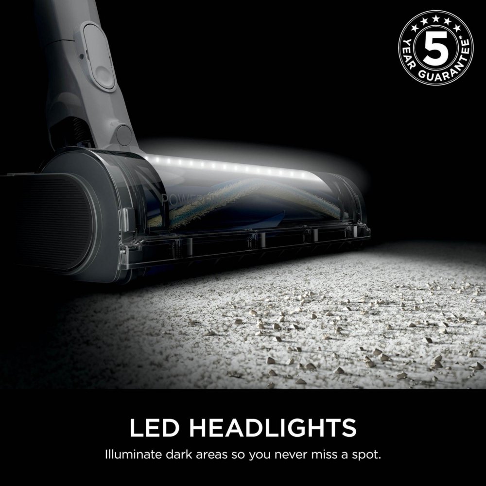 Shark IZ380UK PowerPro Cordless Stick Vacuum Cleaner with Anti Hair Wrap & Floor Detect, Blue