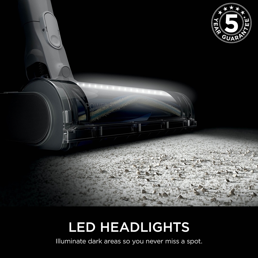Shark IZ380UKT PowerPro Pet Cordless Vacuum Cleaner with Anti Hair Wrap & Floor Detect, Silver