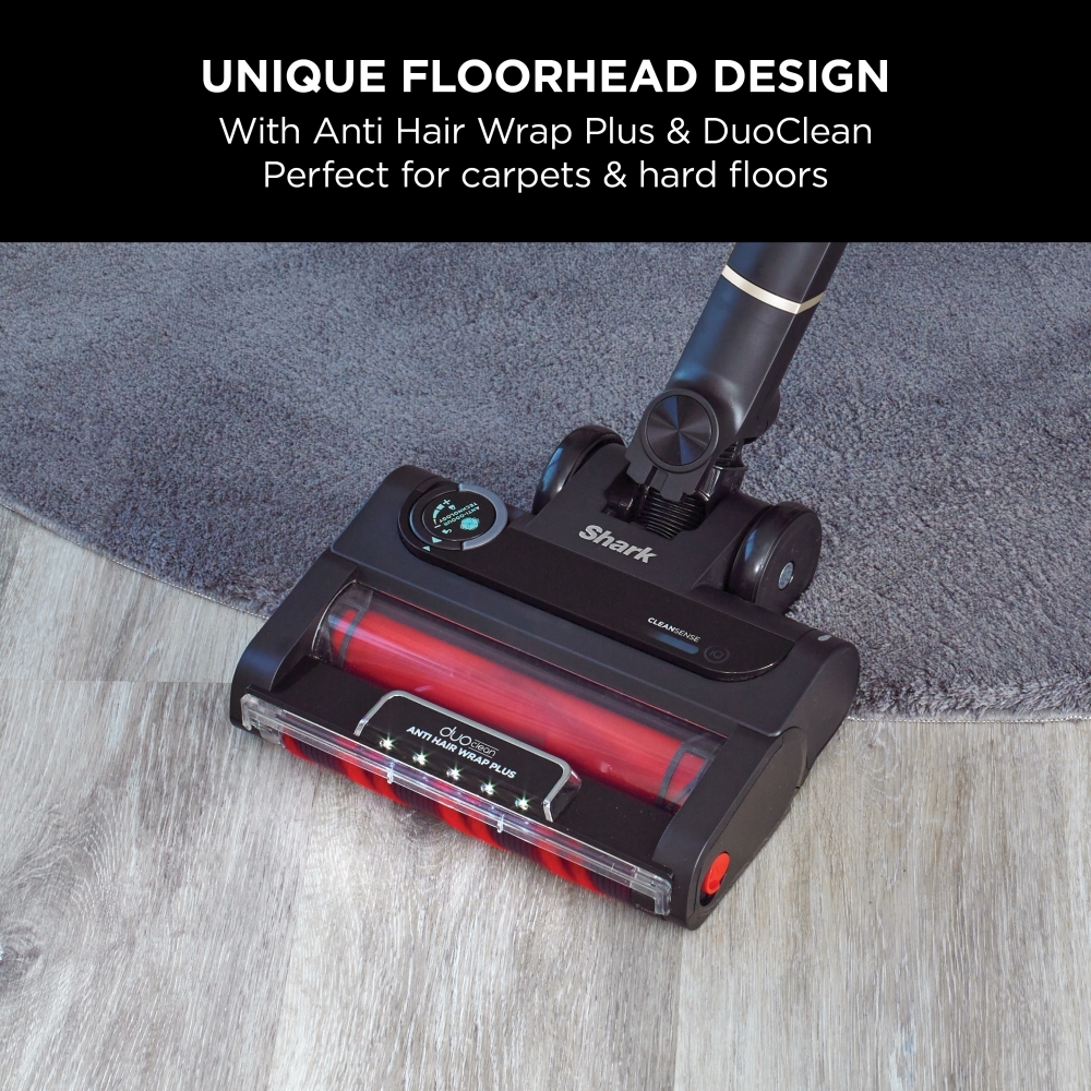 Shark IZ400UKT Stratos Anti Hair Wrap Plus Pet Pro Cordless Vacuum [Single Battery], Copper
